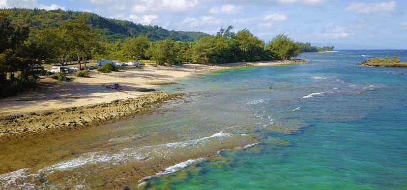 Waialee Beach Park Hawaii