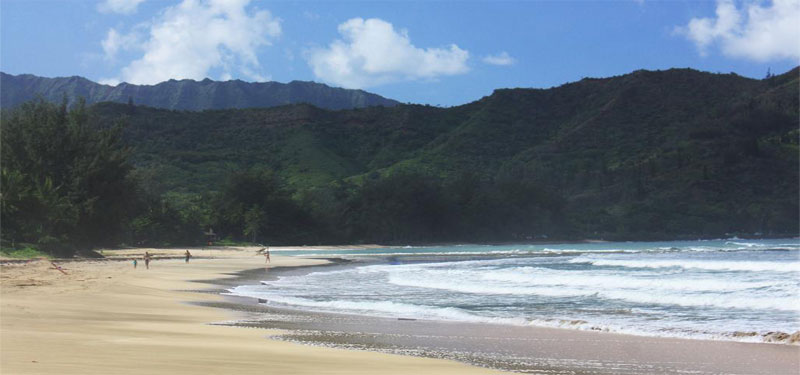 Waioli Beach Park Hawaii