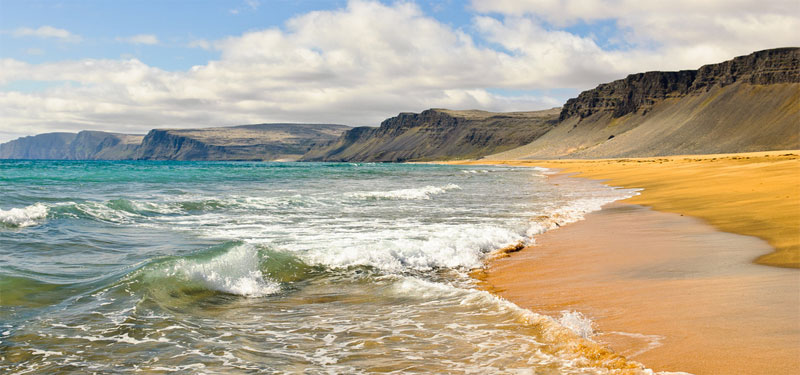 Raudisandur Beach Iceland