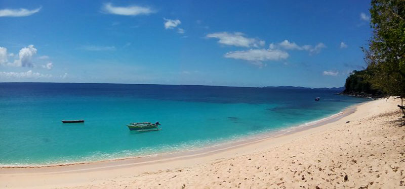 Batu Putih Beach in Indonesia