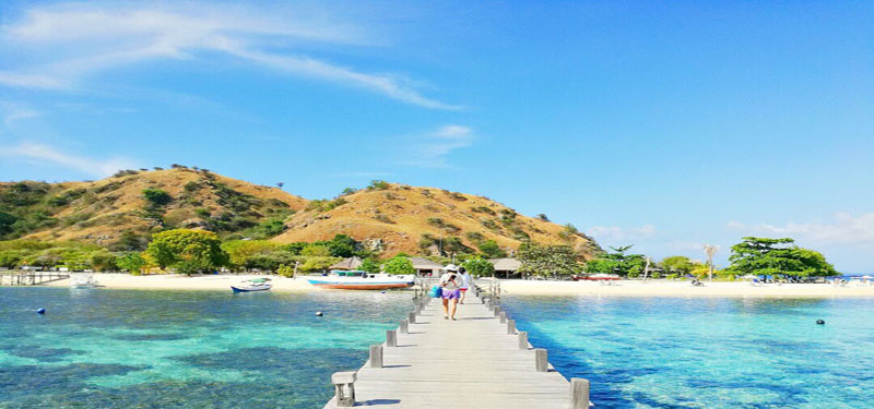 Kanawa Island Beach in Indonesia