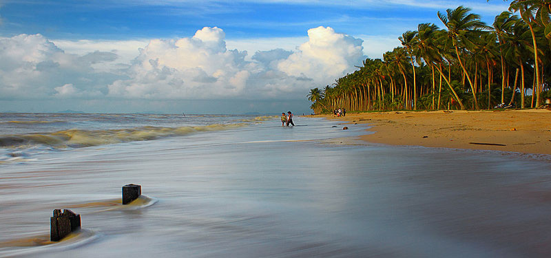 Kijing Beach in Indonesia