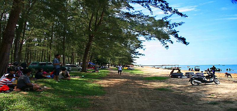 Lamaru Beach in Indonesia