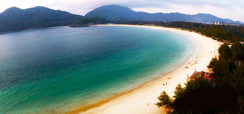 Lampuuk Beach in Indonesia