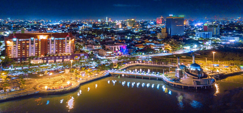 Losari Beach in Indonesia