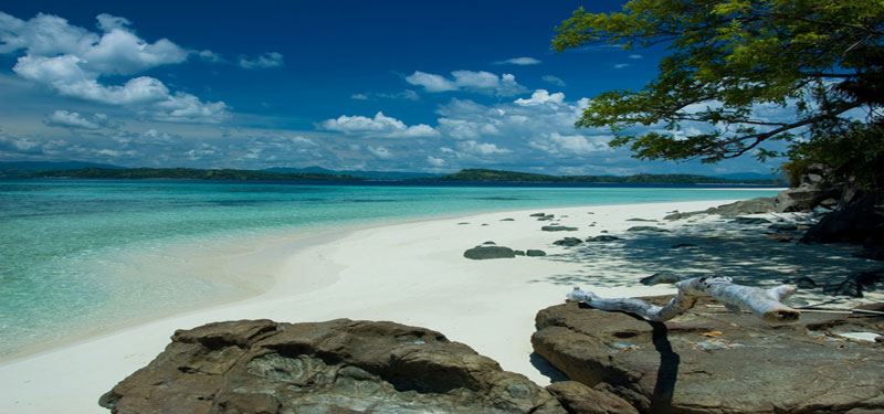 Marina Beach in Indonesia