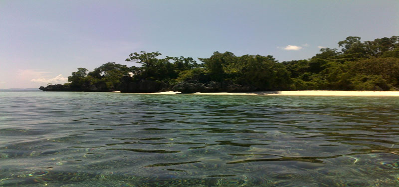 Nambo Beach in Indonesia