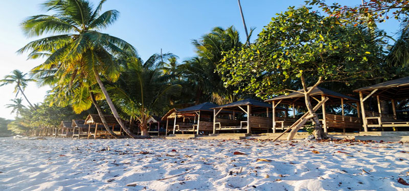 Nirwana Beach in Indonesia