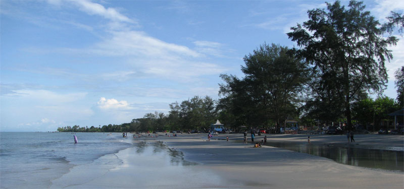 Pasir Padi Beach in Indonesia