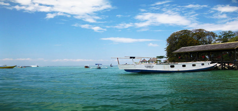 Senipah Beach in Indonesia