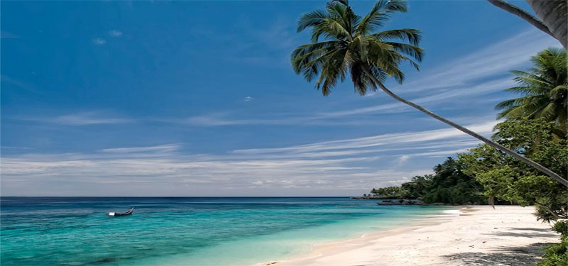 Sumur Tiga Beach in Indonesia