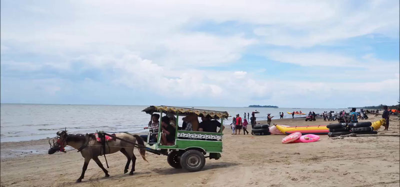 Takisung Beach in Indonesia