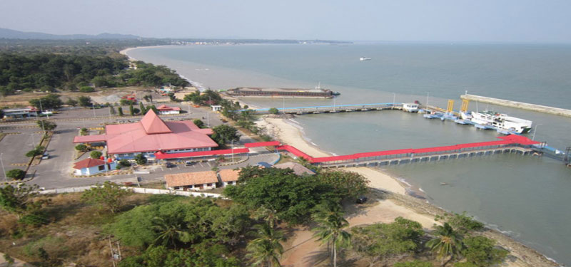 Tanjung Kalian Beach in Indonesia