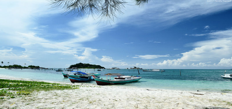 Tanjung Kelayang Beach in Indonesia
