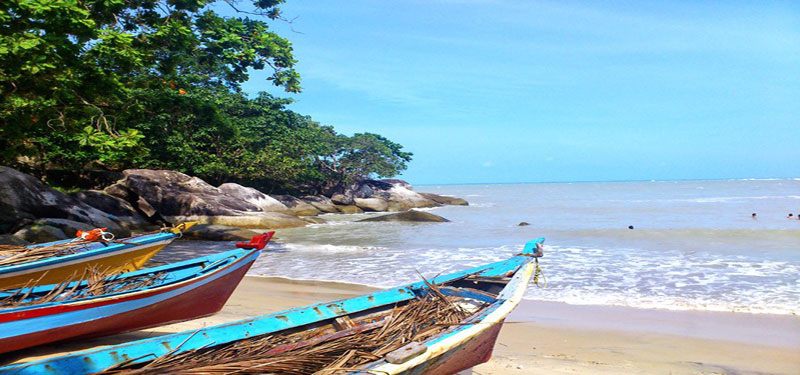 Teluk Uber Beach in Indonesia