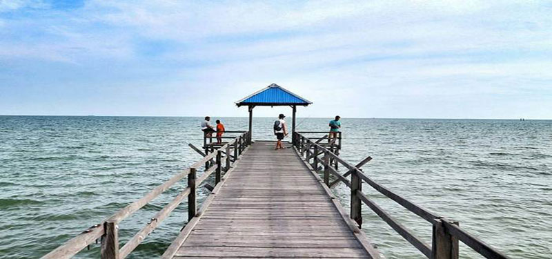 Widuri Beach in Indonesia