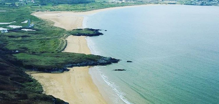 An Tra Mor Beach in Ireland