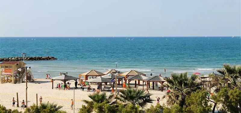 Metzitzim Beach in Israel