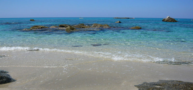 Falerna Beach in Italy