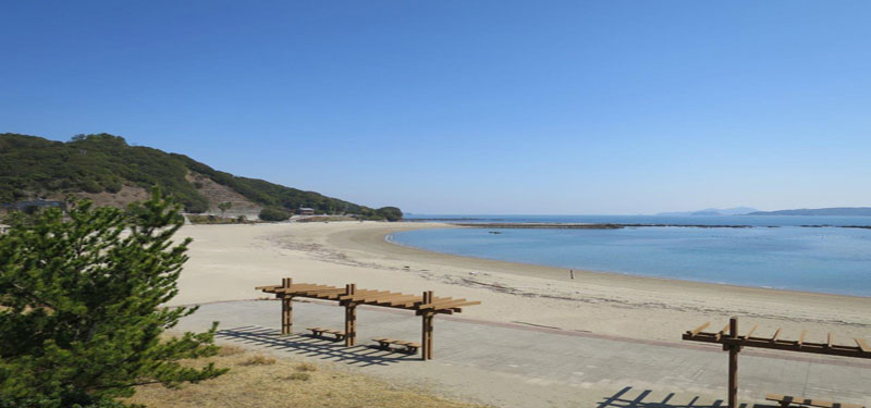 Keino Matsubara Beach in Japan