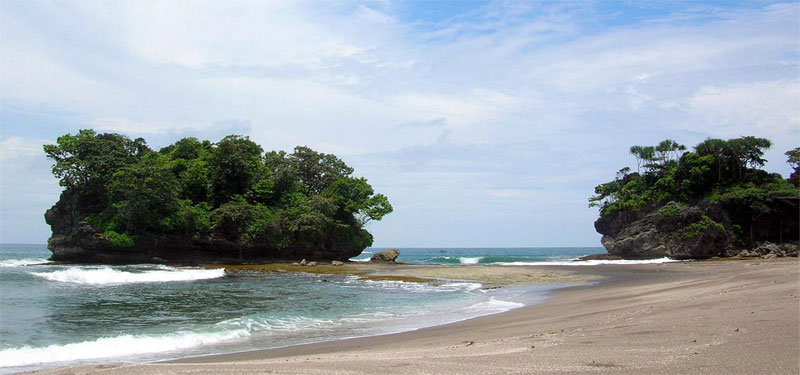 Madasari Beach in Java