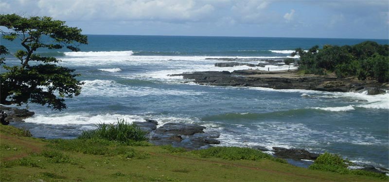 Rancabuaya Beach in Java