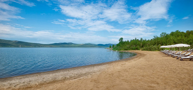 Borovoe Beach in Kazakhstan