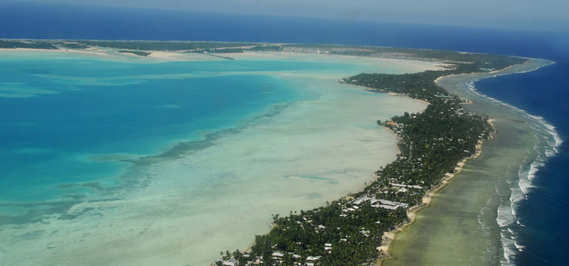 Fanning Islands Beach in Kiribati