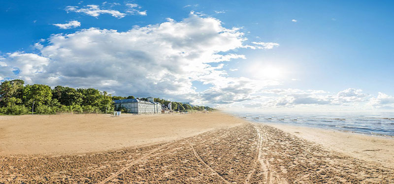 Jurmala Beach in Latvia