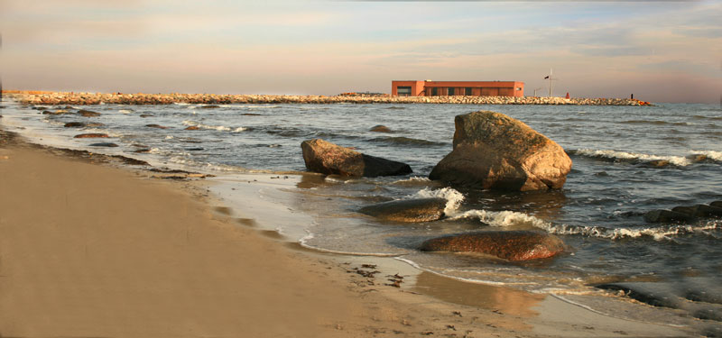 Kaltene Beach in Latvia