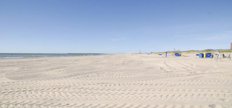 Ventspils Beach in Latvia