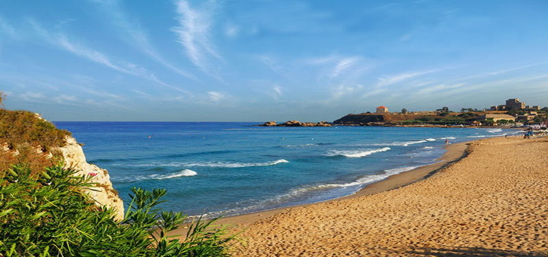 Byblos Beach in Lebanon