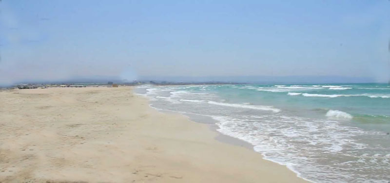 Tyre Beach in Lebanon