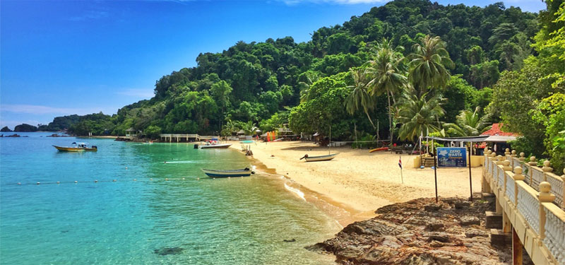 Kapas Island Beach in Malaysia