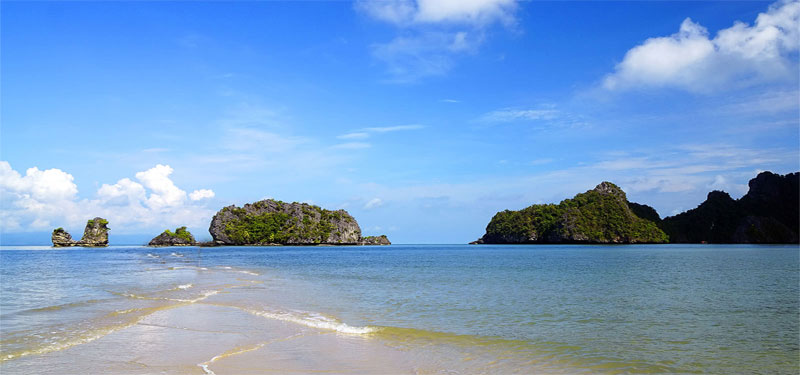 Langkawi Island Beach in Malaysia