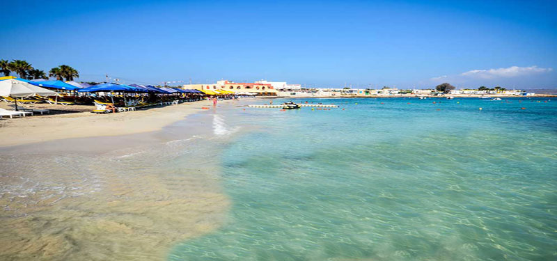 Armier Bay Beach in Malta