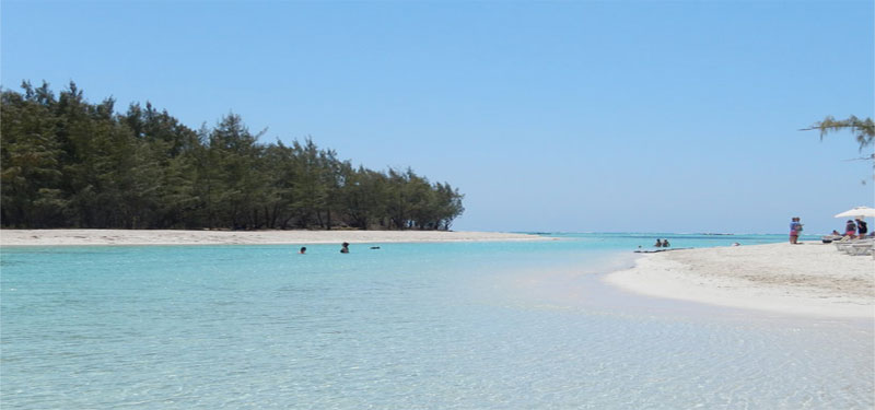 Ile Aux Cerfs Island Beach in Mauritius