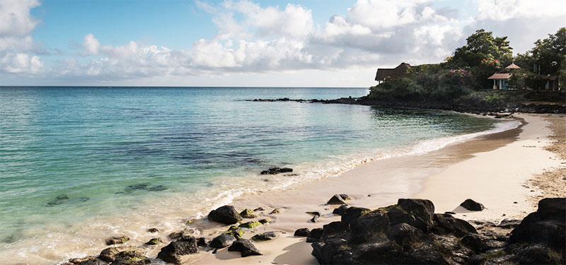 La Cuvette Beach in Mauritius