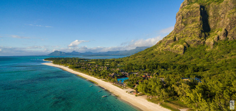 Le Morne Beach in Mauritius