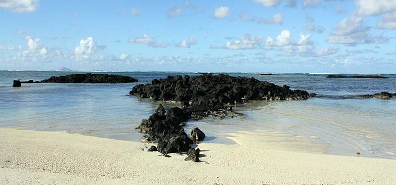 Roche Noire Beach in Mauritius