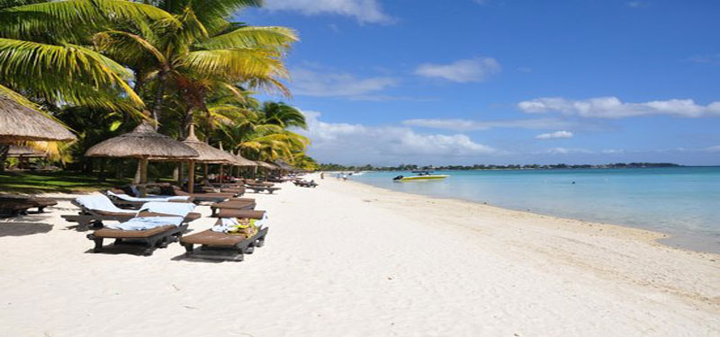 Trou Aux Biches Beach in Mauritius