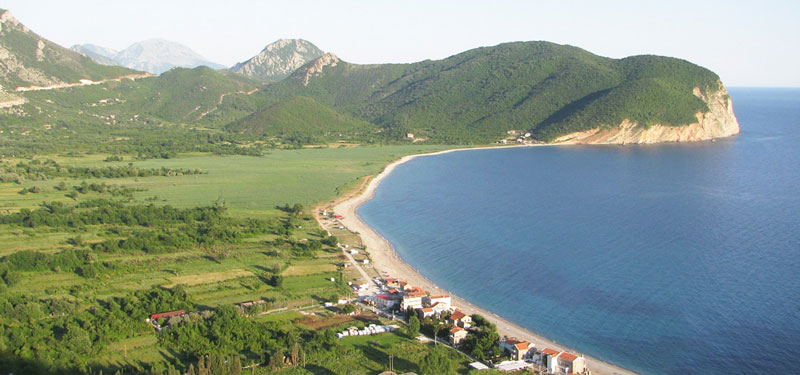 Buljarica Beach in Montenegro