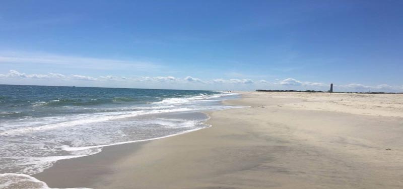 Cape May Beach in New Jersey