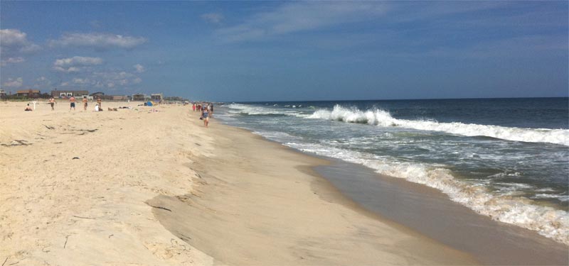 Fire Island Beach in New York