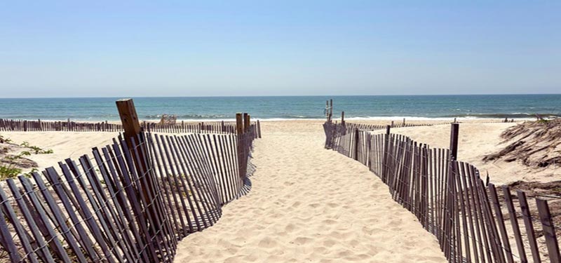 Ocean Beach in New York