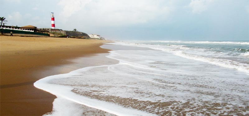 Gopalpur On Sea Beach in Orissa