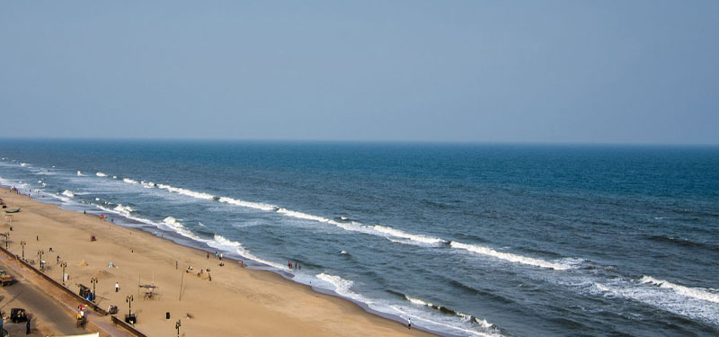 Puri Beach in Orissa