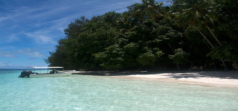 Babeldaob Island Beach in Palau