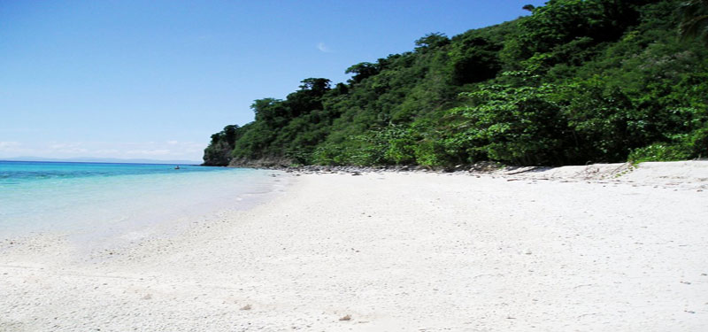 Dalupiri Island Beach in Philippines