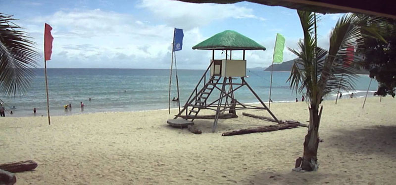 Dinadiawan Beach in Philippines
